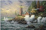 Thomas Kinkade Courage painting